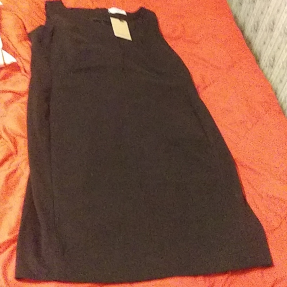 Rachel Dress Textured Ponte Lava NWT